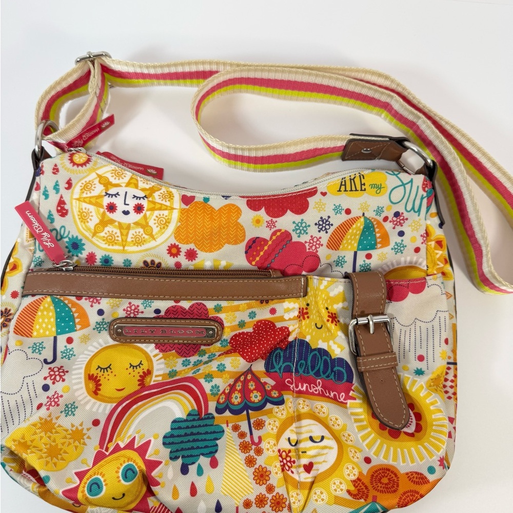 Lily Bloom Multicolor Sunshine Shoulder Bag